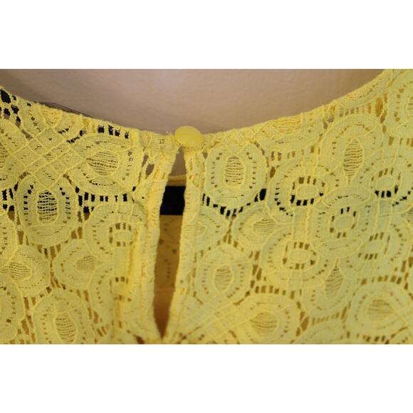 Project Runaway Women’s Yellow Blouse Size XXL - Picture 4 of 5